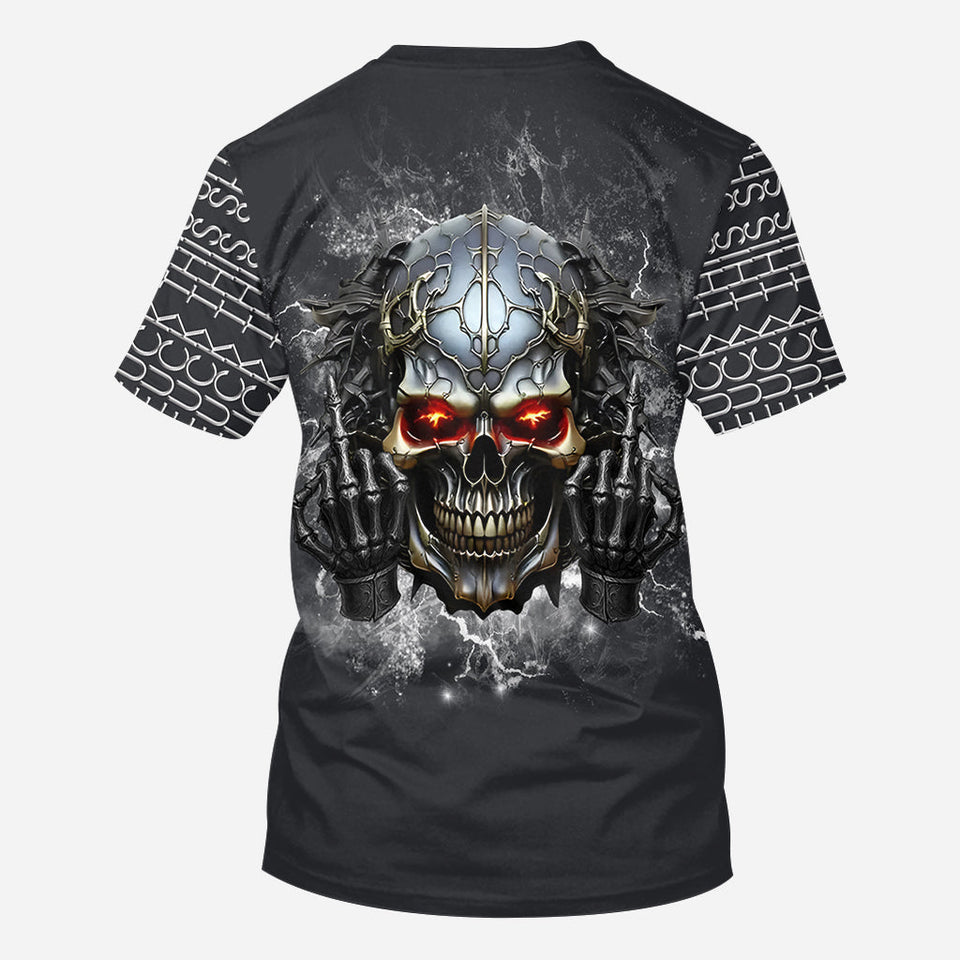 F*ck This Sh*t - Personalized Skull All Over Shirt