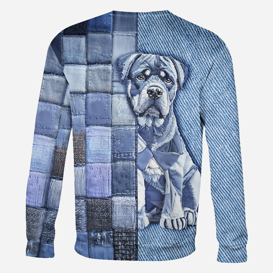 Love Rottweiler - Personalized Dog All Over Shirt
