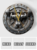 No Lift No Gift - Personalized Fitness Wall Clock