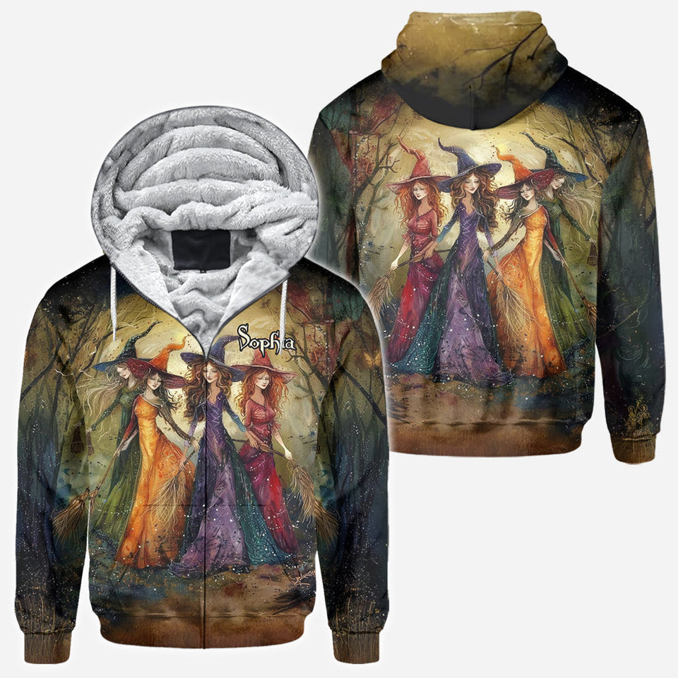 Beautiful Witches - Personalized Witch All Over Shirt