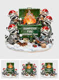 Dumpster Fire Response Team - Personalized Corworker Custom Shaped Acrylic Plaque