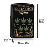 World's Dopest Dad - Personalized Weed Lighter