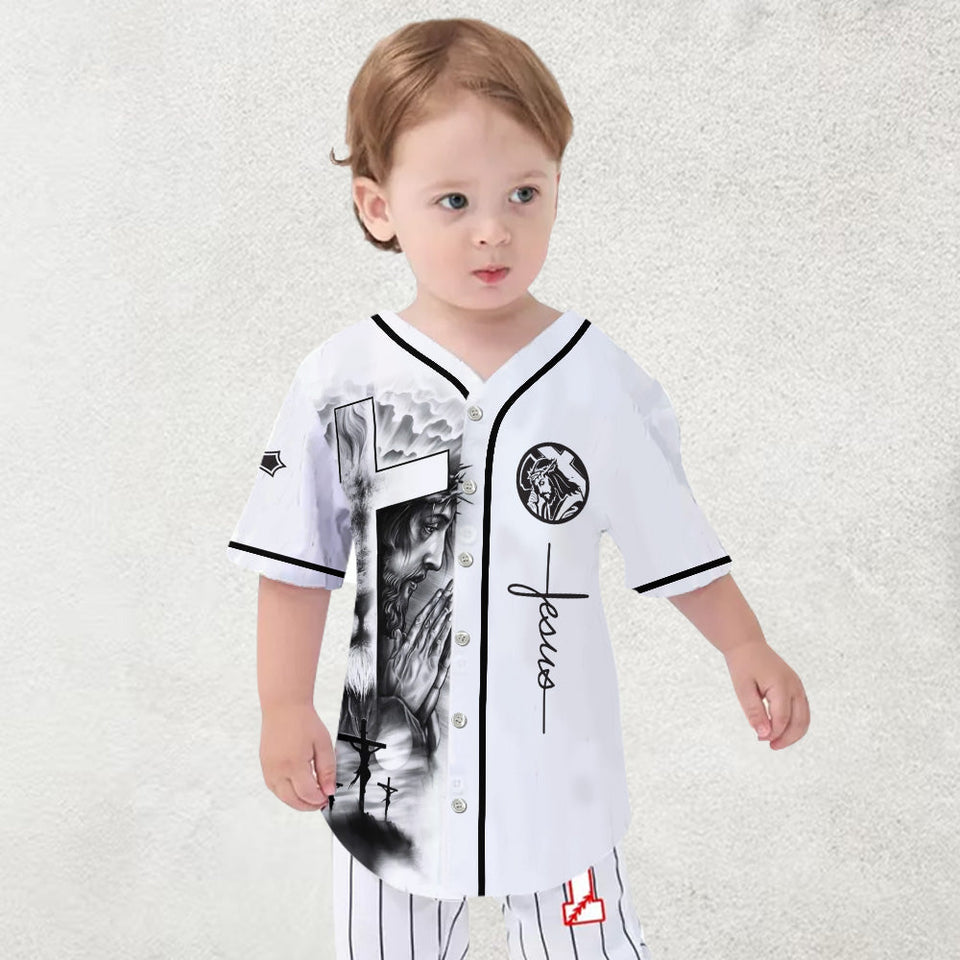 Love Jesus - Personalized Christian Baseball Jersey