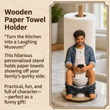 Best Time Of Day - Personalized Father Paper Towel Stand