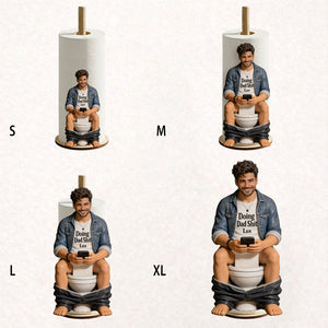 Best Time Of Day - Personalized Father Paper Towel Stand