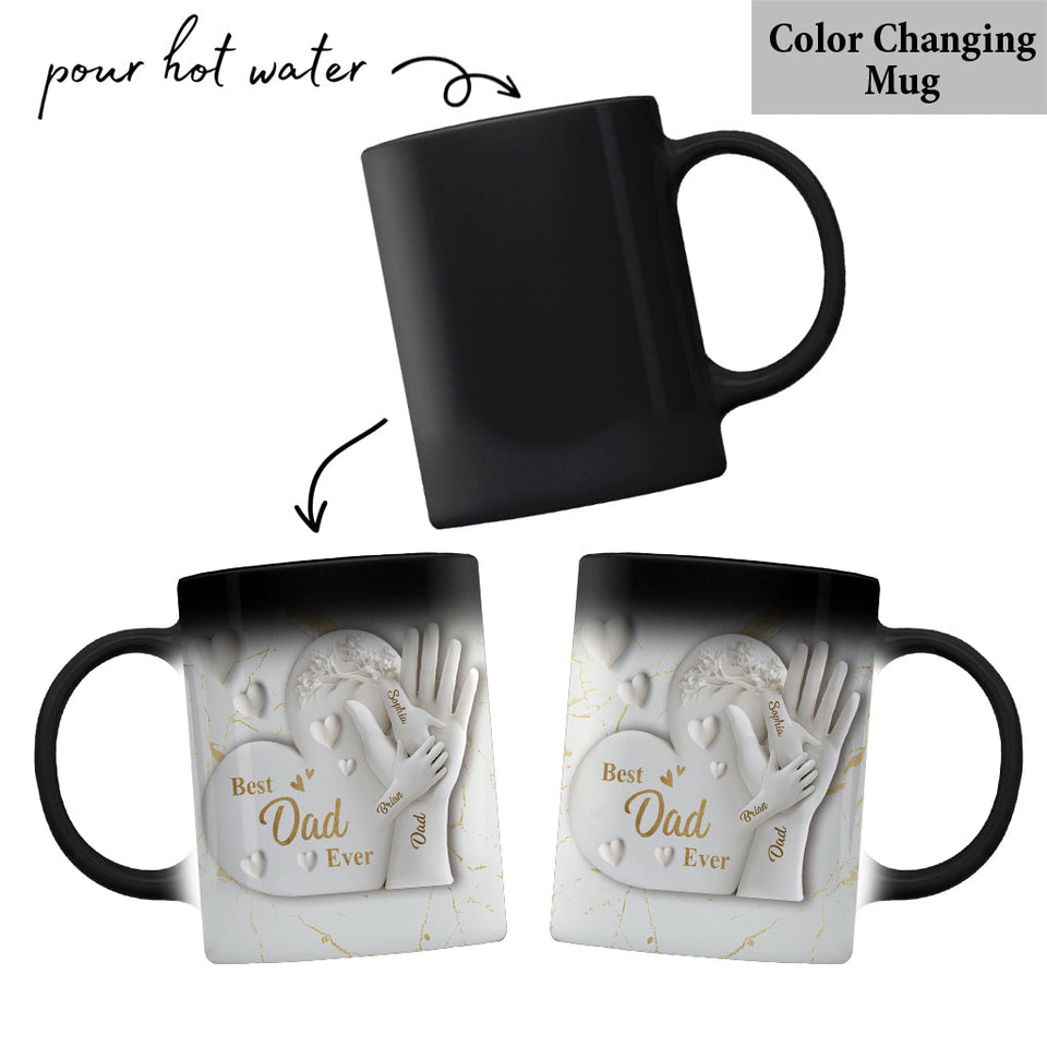 Best Dad Ever - Personalized Father Mug
