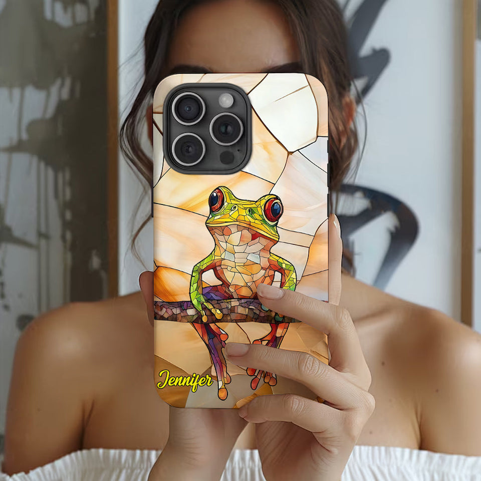 Frogs Light - Gift For Frog Lovers - Personalized Frog Full Print Phone Case
