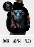 Scary Monster - Personalized Halloween All Over Shirt