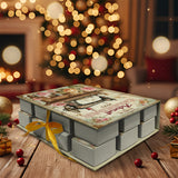 Love Sewing - Personalized Sewing Folded Advent Calendar With Ornaments