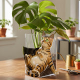 Custom Any Photo - Personalized Cat Acrylic Pot