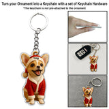 Furry And Bright - Personalized French Bulldog Dog Custom Made 3D Minifigure Ornament