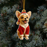 Furry And Bright - Personalized French Bulldog Dog Custom Made 3D Minifigure Ornament