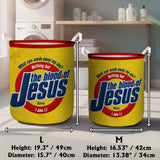 The Blood Of Jesus - Personalized Christian Storage Basket