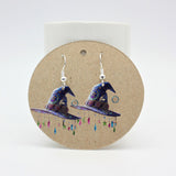 Magical Hat - Personalized Witch Earrings