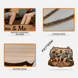 Camping Lover Gift Idea, Camping Partner - Personalized Camping Custom Shaped Wood Sign