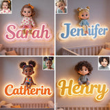Any Photo - Personalized Kid LED Light Acrylic Sign