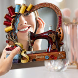 Sewing Lovers - Personalized Sewing Wall Hanging Mirror
