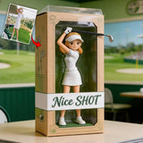 Love Golf - Personalized Golf Custom Shaped Acrylic Plaque