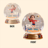 Any Sport - Personalized Volleyball Custom Shaped Acrylic Plaque