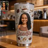 Custom Any Photo - Personalized Coffee Tumbler