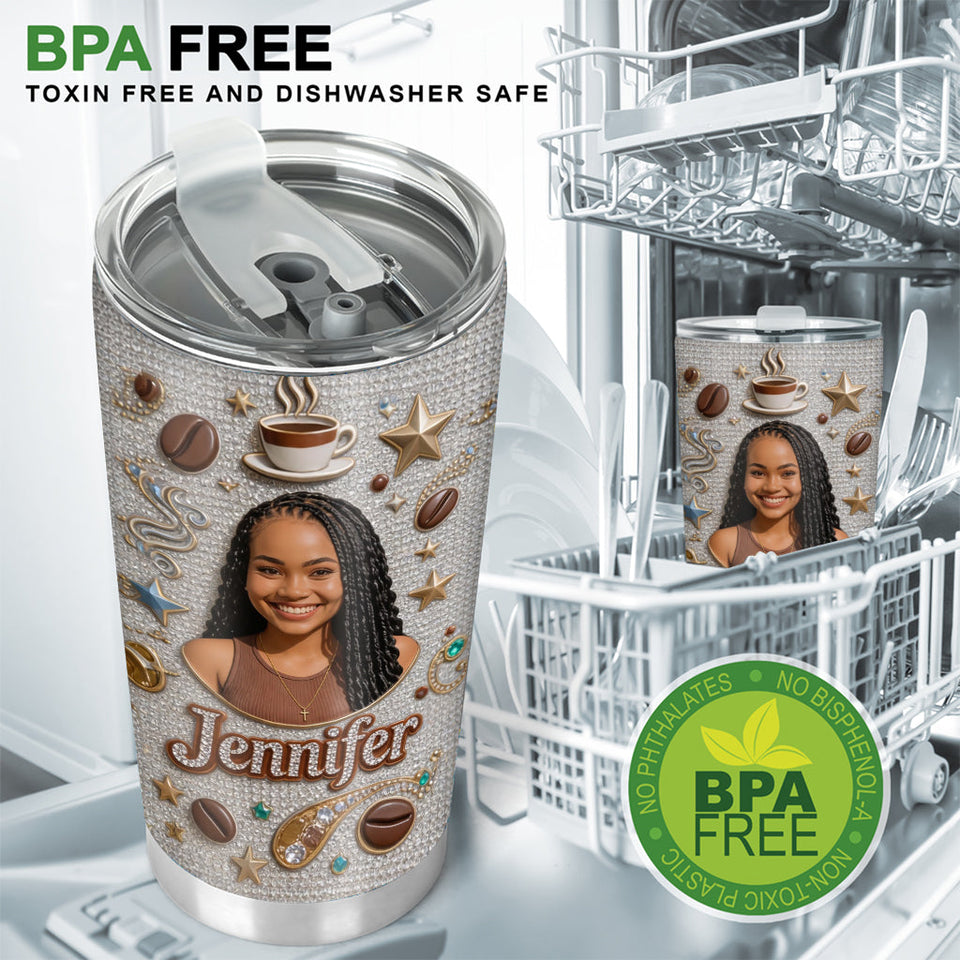 Custom Any Photo - Personalized Coffee Tumbler