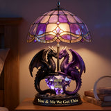 You & Me We Got This - Personalized Dragon Acrylic LED Night Light