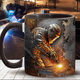 What A Wonderful Weld - Personalized Welder Accent Mug