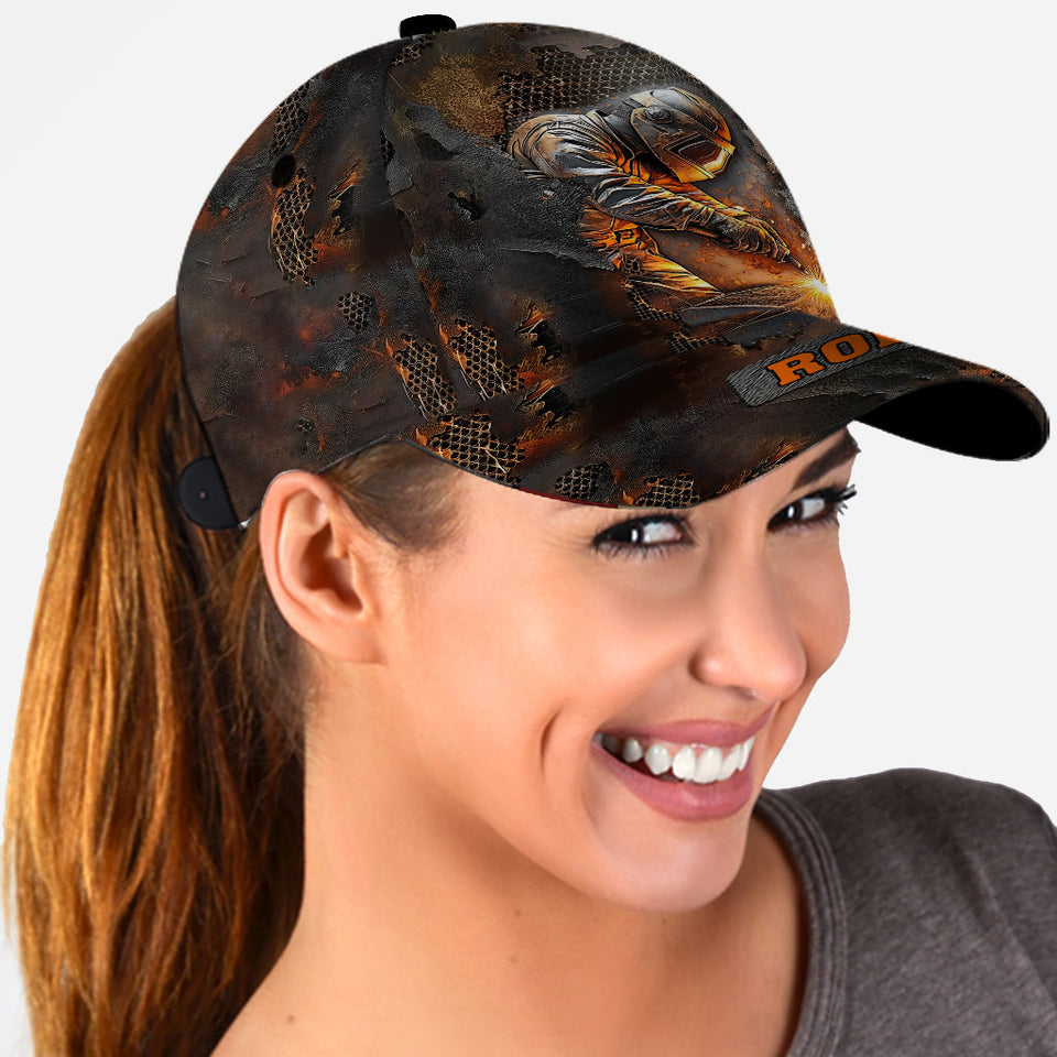 What A Wonderful Weld - Personalized Welder Classic Cap