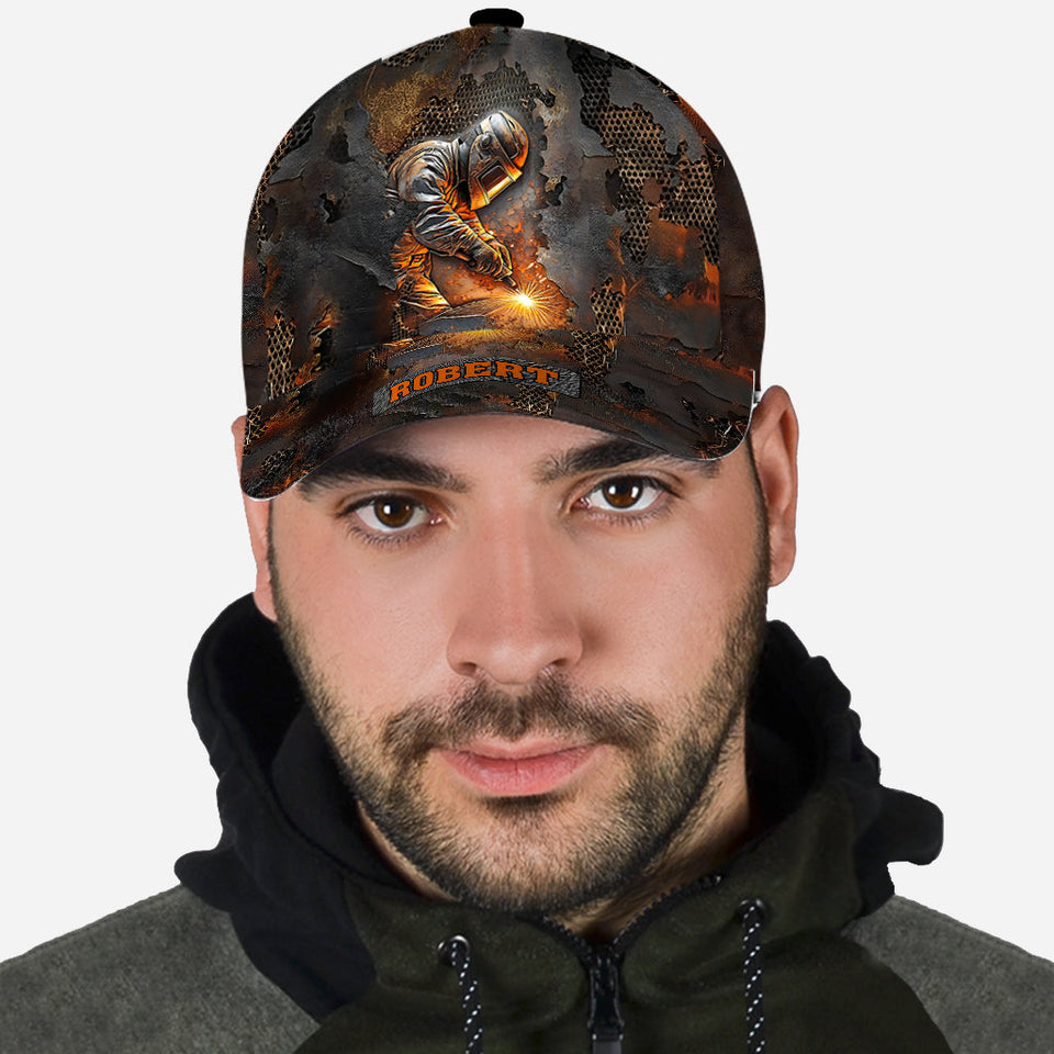 What A Wonderful Weld - Personalized Welder Classic Cap