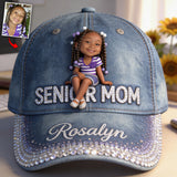 Senior Mom - Personalized Graduation Classic Cap