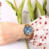 Beautiful Butterflies - Personalized Butterfly Women Hand Watch