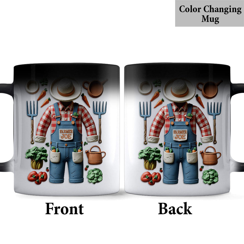 Gift for Farmer, Dad, Mom - Personalized Farmer Mug