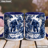 Bigfoot Summer Vibes - Personalized Hiking Accent Mug