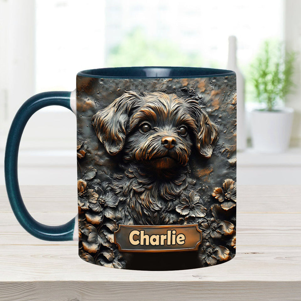 Love Shih Tzu - Personalized Dog Accent Mug