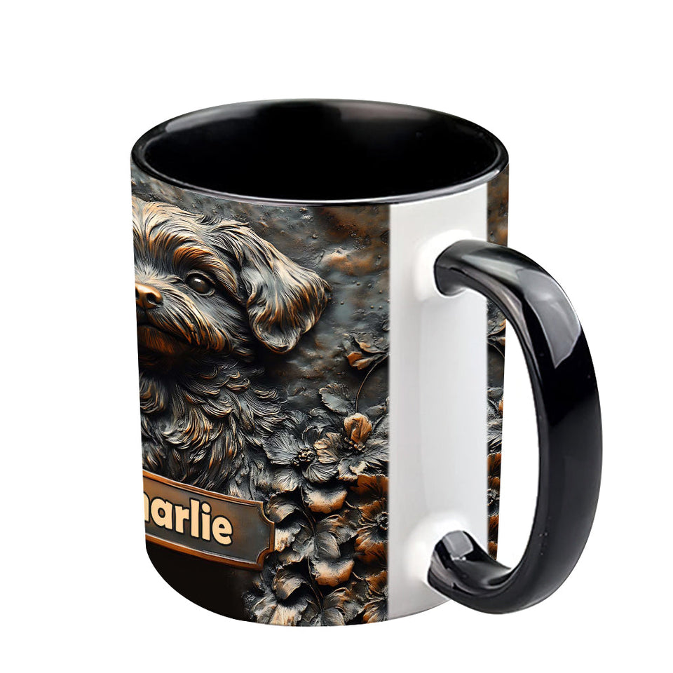 Love Shih Tzu - Personalized Dog Accent Mug