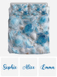 Sea Turtles The Ocean Is Calling - Personalized Turtle Bedding Set