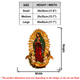 Our Lady Of Guadalupe - Christian LED Light Acrylic Sign