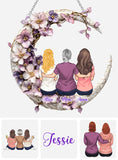 Best Mom Ever - Personalized Mother Window Hanging Suncatcher Ornament