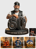 Custom Any Photo Birthday Celebration - Personalized Birthday Premium 3D Figurine