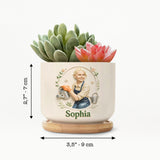 Gifts For Gardeners - Personalized Gardening Ceramic Plant Pot