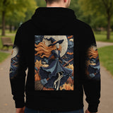 Skull Witch - Personalized Witch All Over Shirt