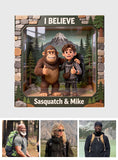 I Believe, Custom From Any Photo - Personalized Hiking Custom Shaped Acrylic Plaque