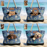 Salty Lil' Beach - Personalized Dog Beach Bag