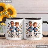Custom Any Photo - Personalized Father Accent Mug & Coaster
