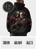 Till Death Do Us Part - Personalized Skull All Over Shirt