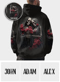 Till Death Do Us Part - Personalized Skull All Over Shirt