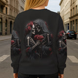 Till Death Do Us Part - Personalized Skull All Over Shirt