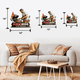 Dad Grandpa BBQ Metal Yard Sign - Personalized Father Cut Metal Sign
