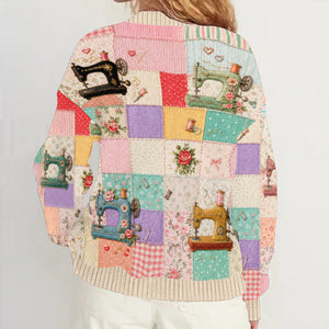 Sewing Lover - Personalized Sewing Cardigan Sweater