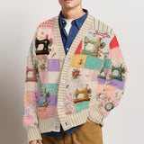 Sewing Lover - Personalized Sewing Cardigan Sweater